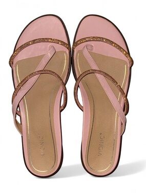 VIONIC Women’s Size 11 Prism Sandals in Pink/Peach